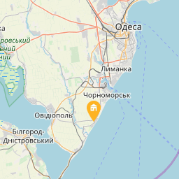 haus in Leonidovo (ODESSA, Chernomorsk) на карті
